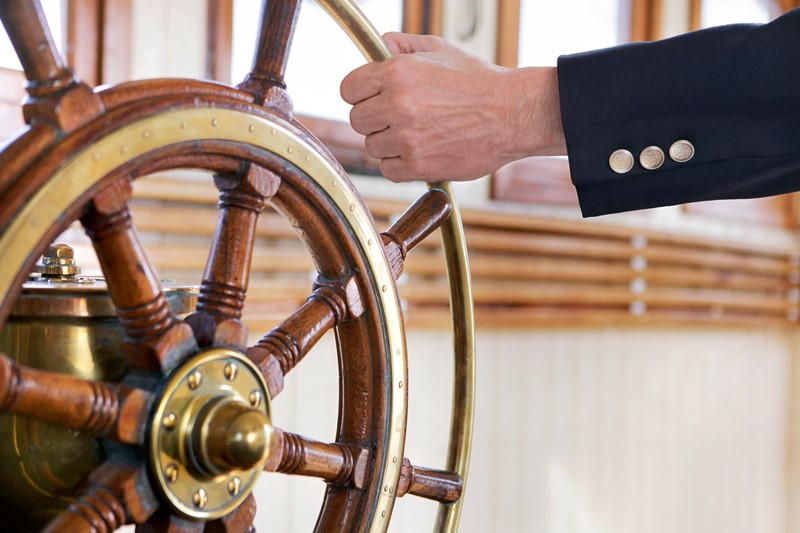 Timón de barco