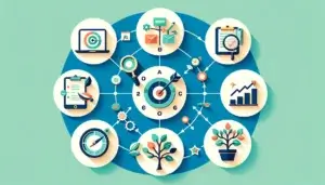 imagen ilustrativa de sistema de gestion empresarial